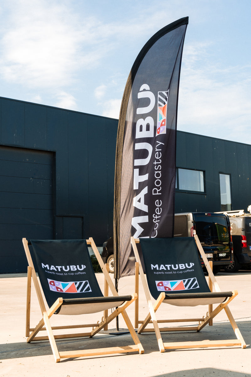The Matubu setup at events!