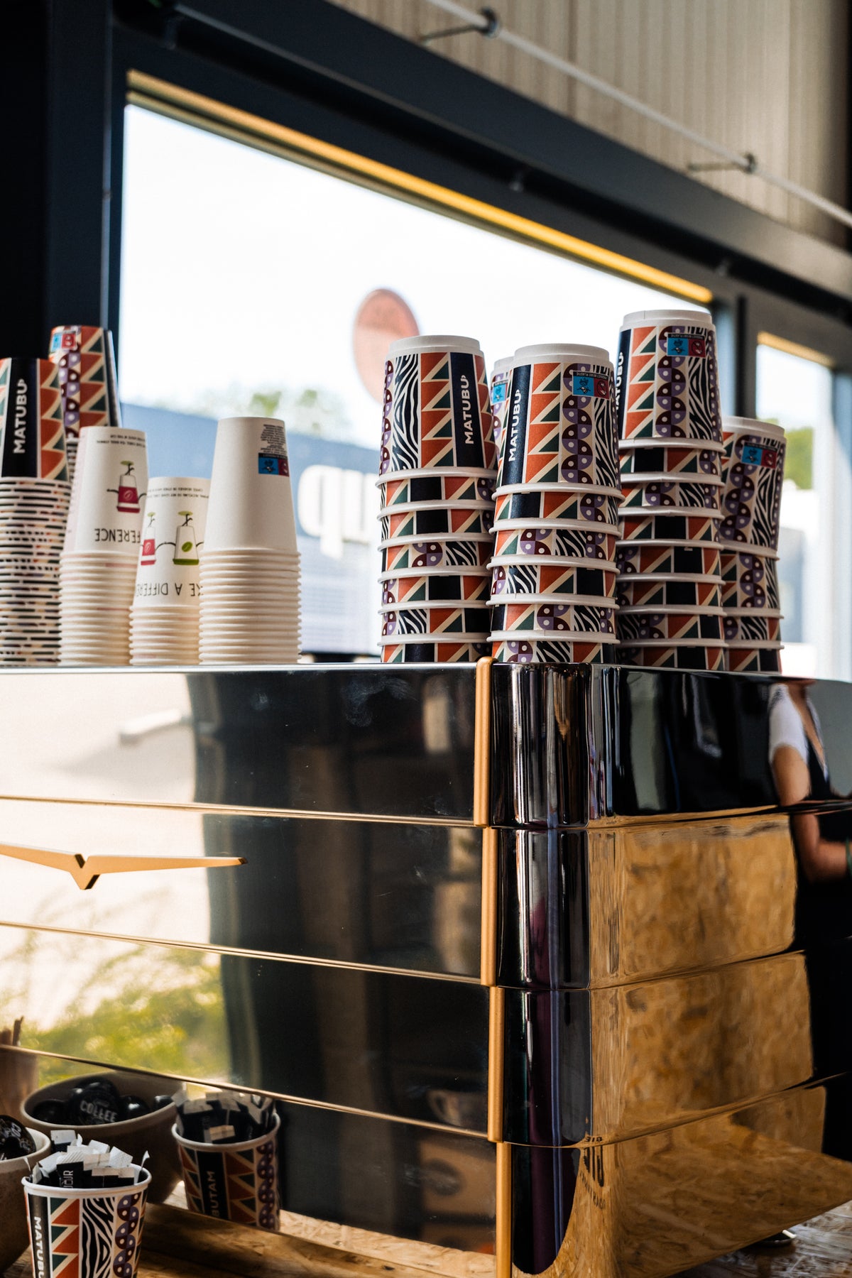 Onze Victoria Arduino koffiemachine, blinkend schoon!