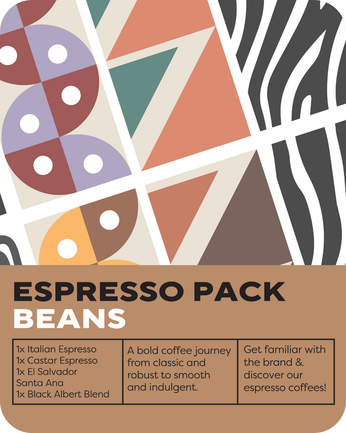 Espressokoffie ontdekkingspakket - proefpakket