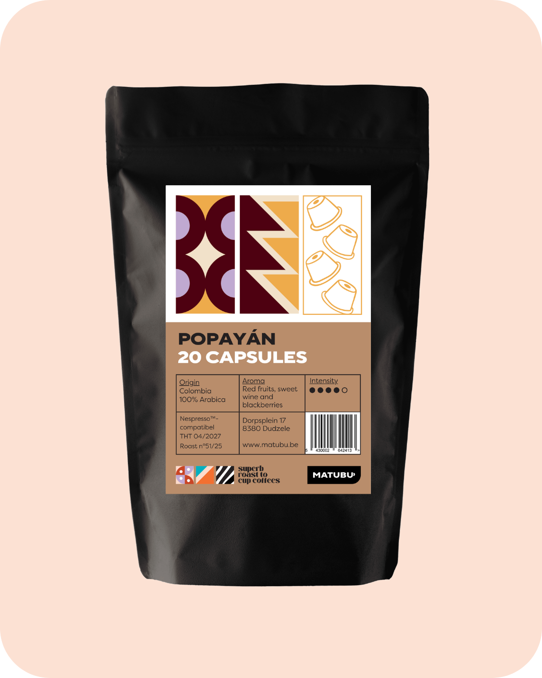 Photo of Colombia Popayan Koffie Capsules