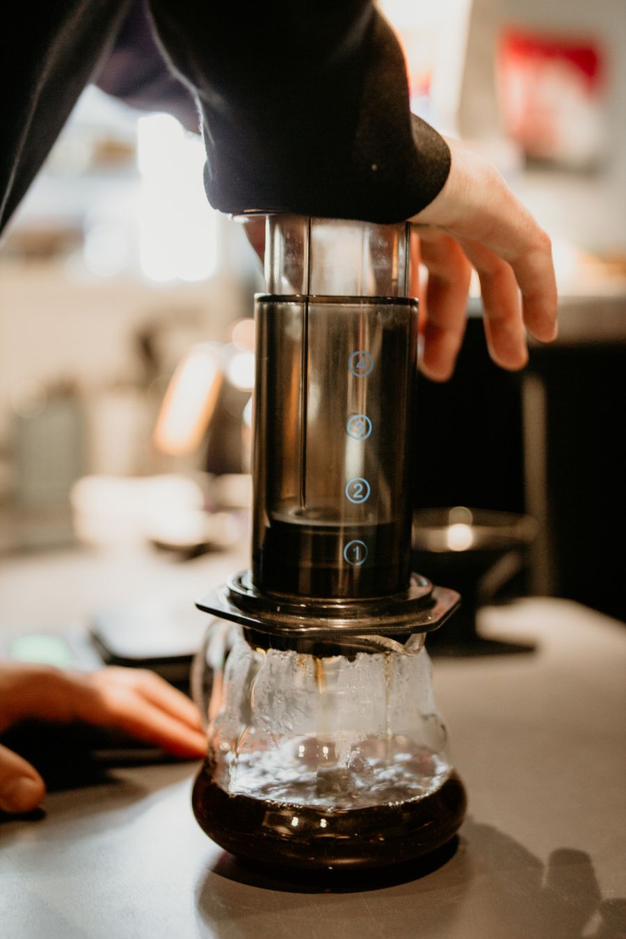 AeroPress coffee